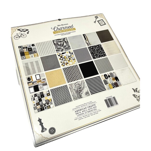 Arts & Craft-Card-stock Book “Charmed Chronicles “ by Bo Bunny) - Picture 2 of 2